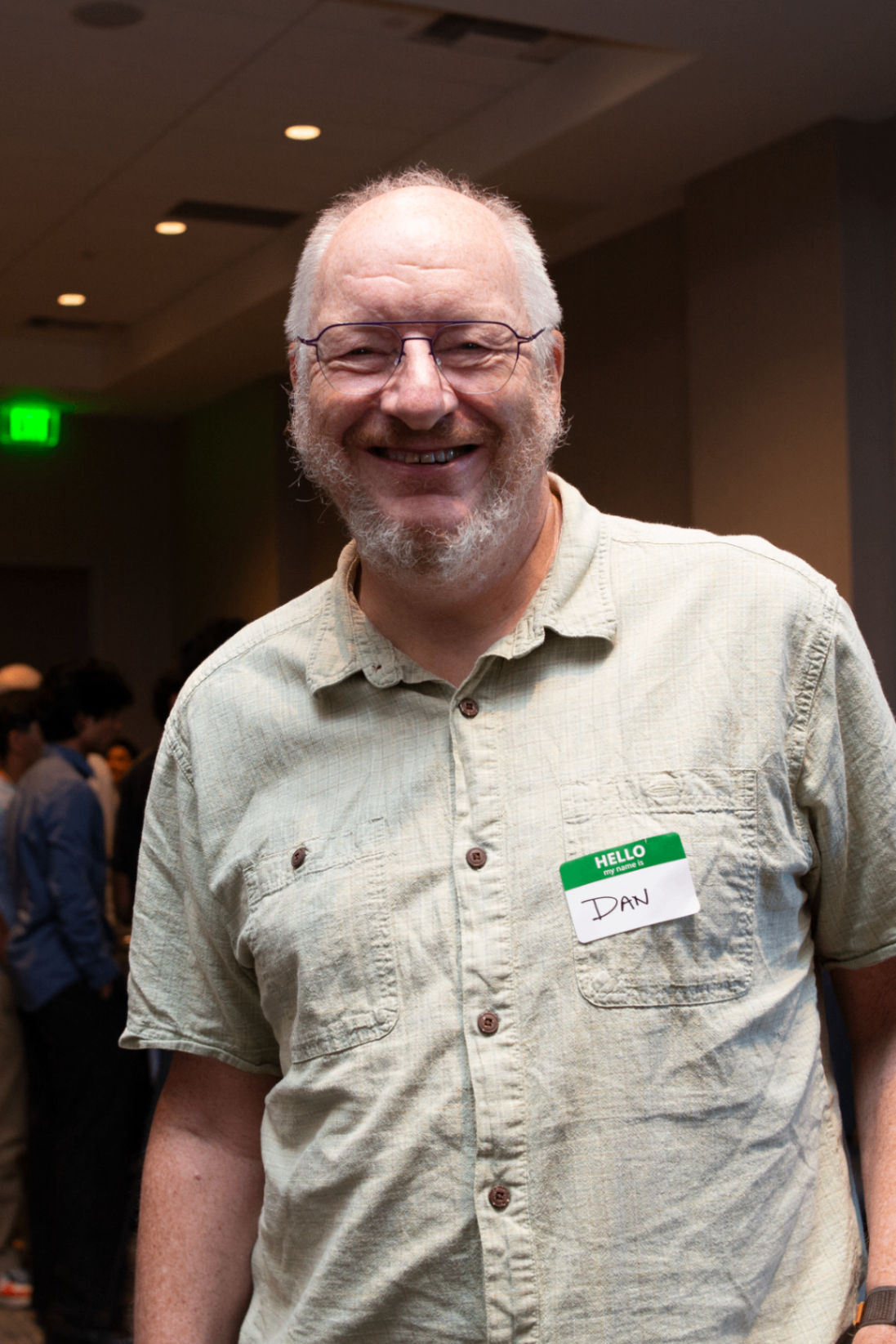 Portrait of Dan smiling at a Startup Grind Portland gathering